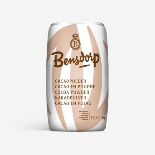 Какао-порошок алкализованный Bensdorp Тёмно-коричневый 22-24% 100 г 100033-793