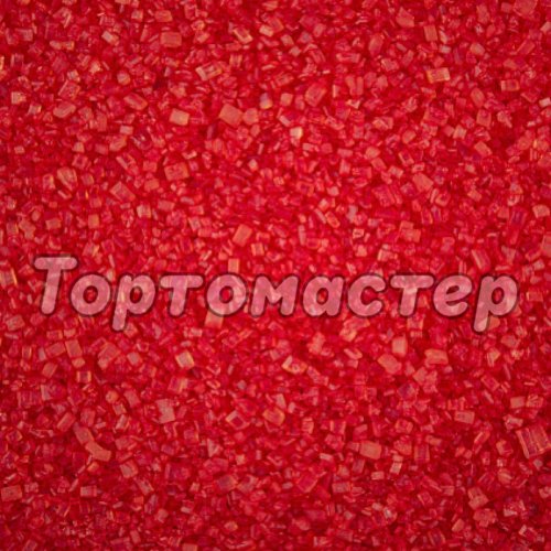 Сахар декоративный "Красный" 100 г tp15611
