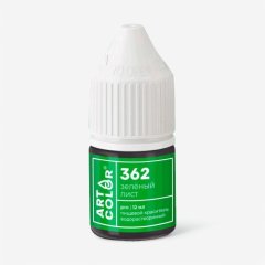 Краситель пищевой гелевый водорастворимый Art Color "Pro Зелёный лист 362" 12 мл ARTC-11272-12