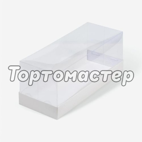 Коробка для рулета белая 30х12х12см 060800