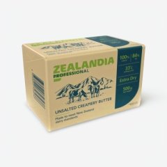 Масло сладко-сливочное несолёное Zealandia 84% 500 г 