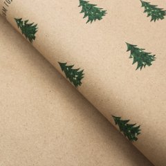 Бумага упаковочная "С Новым годом" 50х70 см 4471633