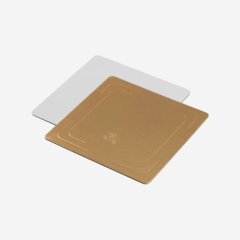 Подложка под торт Золото/Белый 3,2 мм 26х26 см ForG BASE 3,2 G/P 260*260 S 