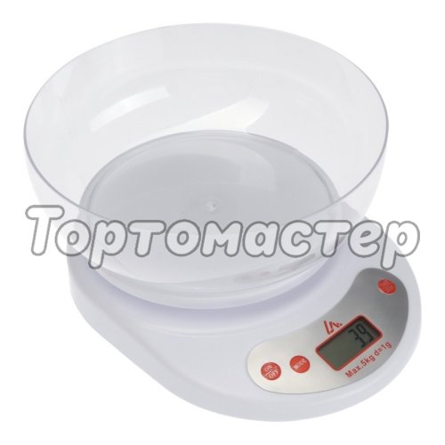 Весы кухонные с чашей LuazON LVK-504 1147003