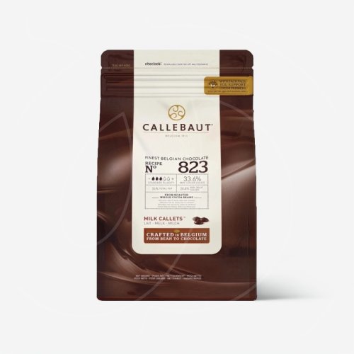 Шоколад молочный CALLEBAUT 33,6% 10 кг 823NV-595